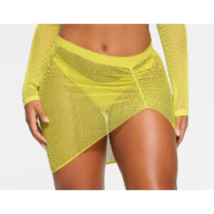 Skims Warp Knit Cover up Ruched Sarong